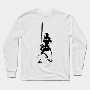 Kendo Figure - INK ART Long Sleeve T-Shirt